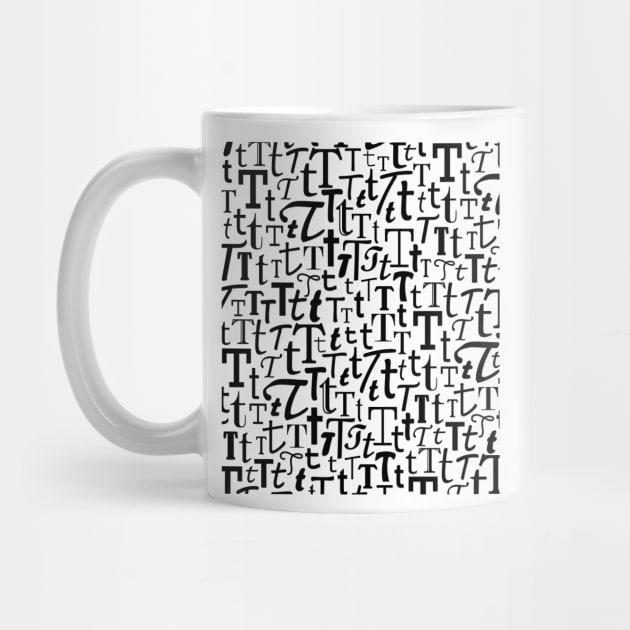 T - Typography (Black) by gillianembers